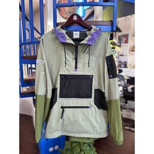 Bodega Colorblock Anorak Windbreaker (Size L)